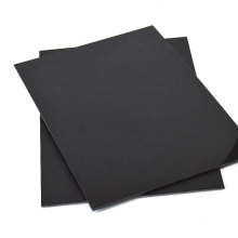 Factory supply black pvc sheet for business card